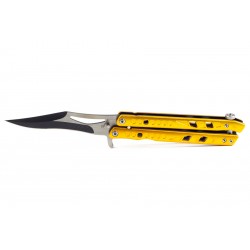 Nóż Motylek Albainox 02137 Yellow Spear