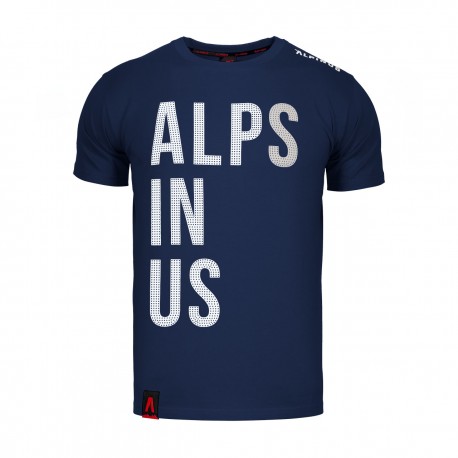 Koszulka T-shirt Alpinus Alp In Us Granatowa