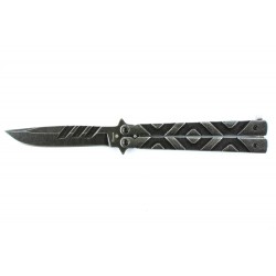 Nóż Motylek Albainox Stone 02105