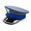 Czapka gabardynowa Policja Sylmiet młodszy oficer