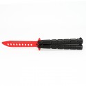 Nóż Motylek K25 treningowy Balisong 36251 czerwony
